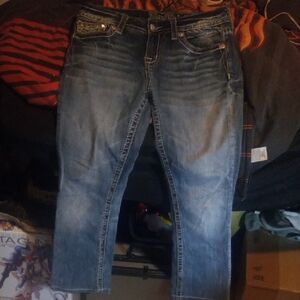 Wom 28x29 Miss Me Slim Boot Cut Jeans